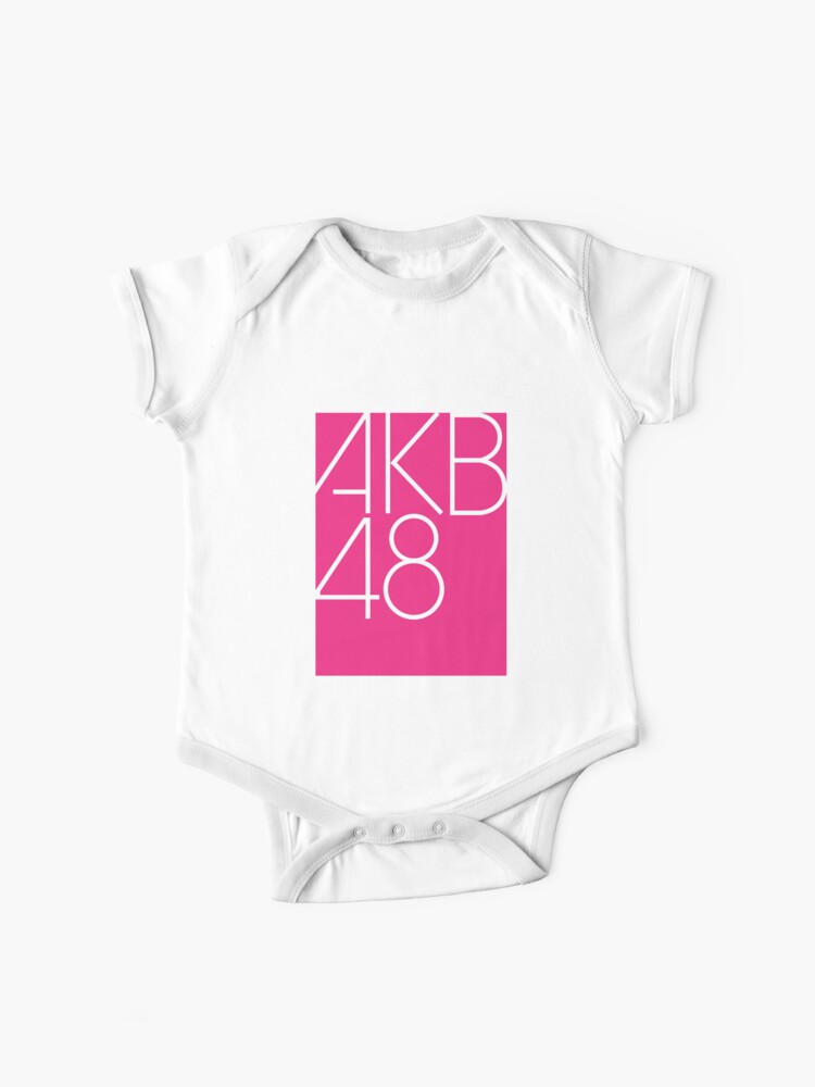 Akb48 Pink Baby One Piece By Fairfaxx Redbubble