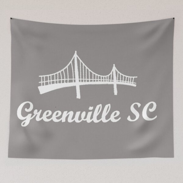 Item preview, Greenville SC Liberty Bridge designed and sold by SwampfoxDesign.