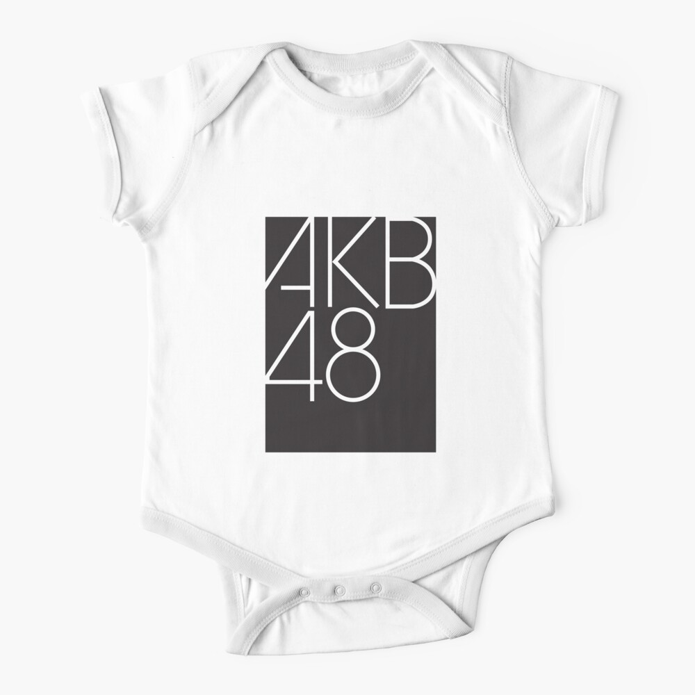 Akb48 Grey Baby One Piece By Fairfaxx Redbubble