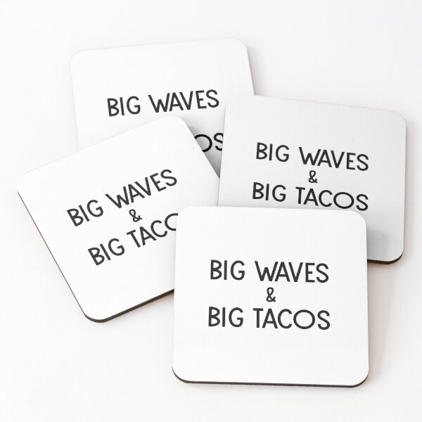 Item preview, Big Waves Big Tacos designed and sold by jackknite.