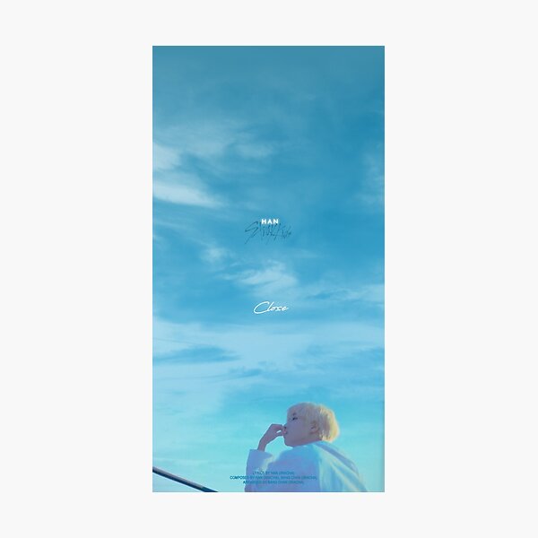 Stray Kids HAN Close Photographic Print