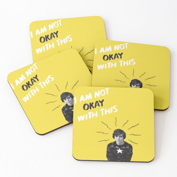 Item preview, I AM NOT OKAY WITH THIS - Sophia Lillis  designed and sold by Via22.