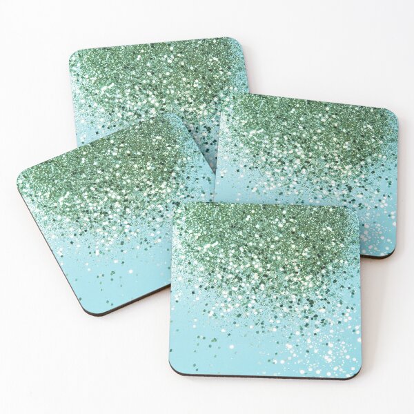 Item preview, Green Blue Summer Glam #1 (Photo of Glitter Only - Not Reflective) designed and sold by Anita's & Bella's Art.