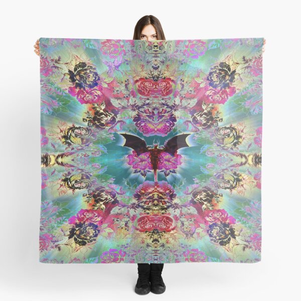 Metal Rose Demon Scarf