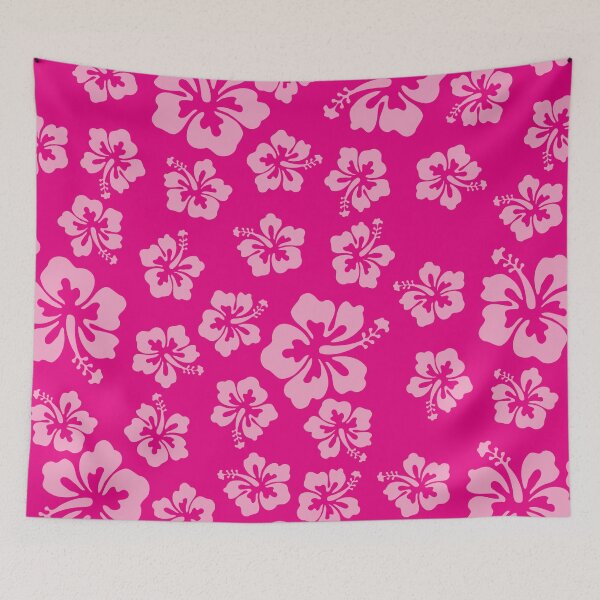 Item preview, Bright Pink Hibiscus Hawaiian Flower Aloha designed and sold by funnytshirtemp.