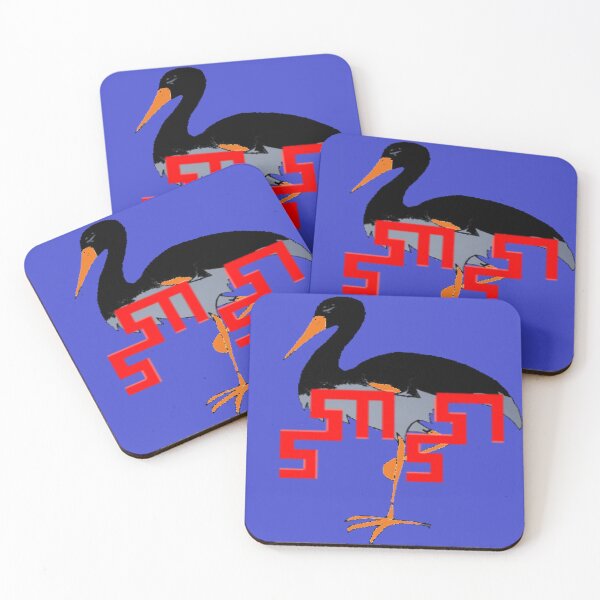 Item preview, Nuni Bird Kikongo-Lari Mandombe Style designed and sold by ebigik.