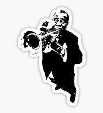 Louis Armstrong t-shirt Sticker