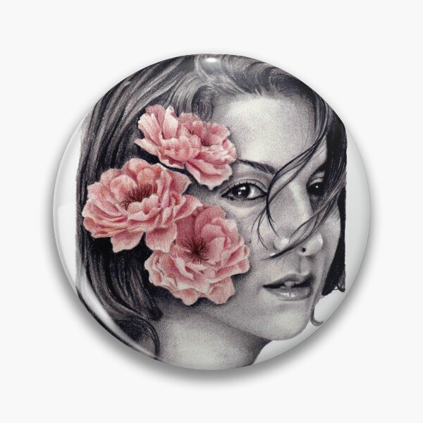 Item preview, drawing of Najwa Nimri, florecer 3/3 designed and sold by carlomgiorgia.