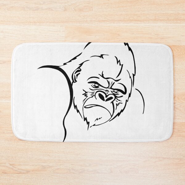 Item preview, angry gorilla designed and sold by minyanna.