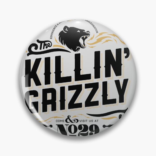 Item preview, The Killin' Grizzly designed and sold by kaligraf.