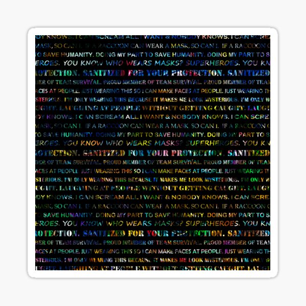 Item preview, Sanitized For Your Protection - Color Print designed and sold by IdeaJones.