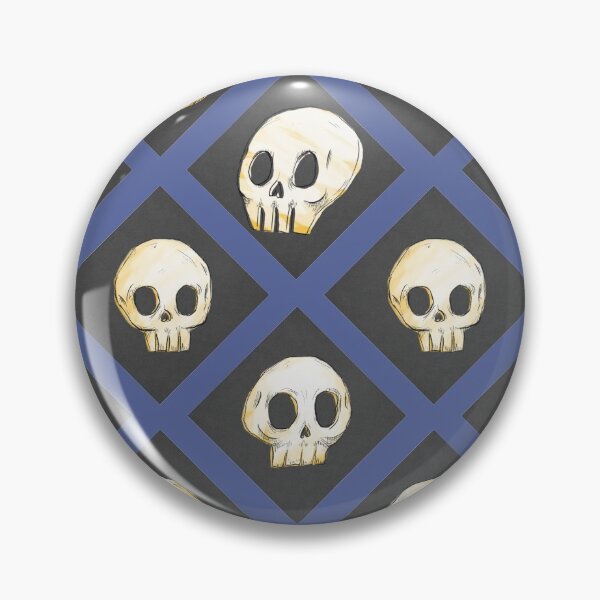 Item preview, Tiling Skulls 4/4 - Blue designed and sold by Charlie Knight.