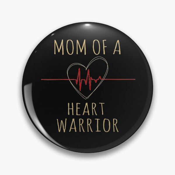 Item preview, Mom of Heart Warrior CHD Awareness Cute Heartbeat Supportive Gift designed and sold by alenaz.