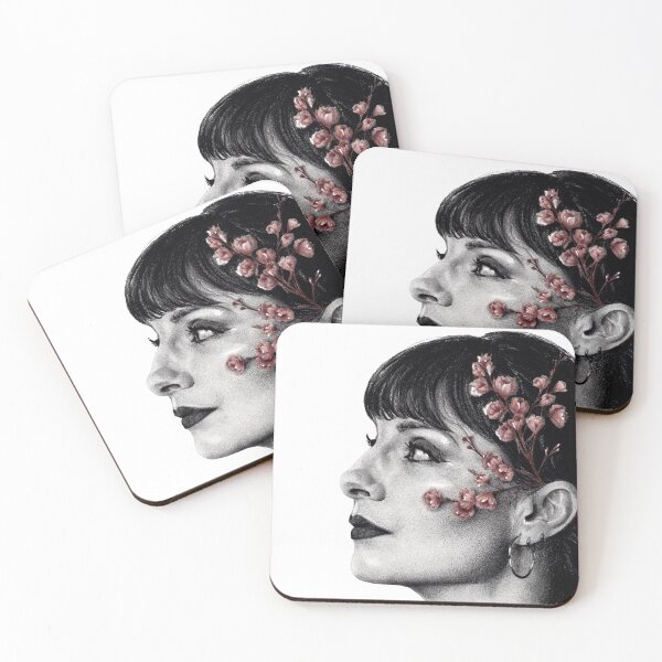 Item preview, drawing of Najwa Nimri, florecer 2/3 designed and sold by carlomgiorgia.