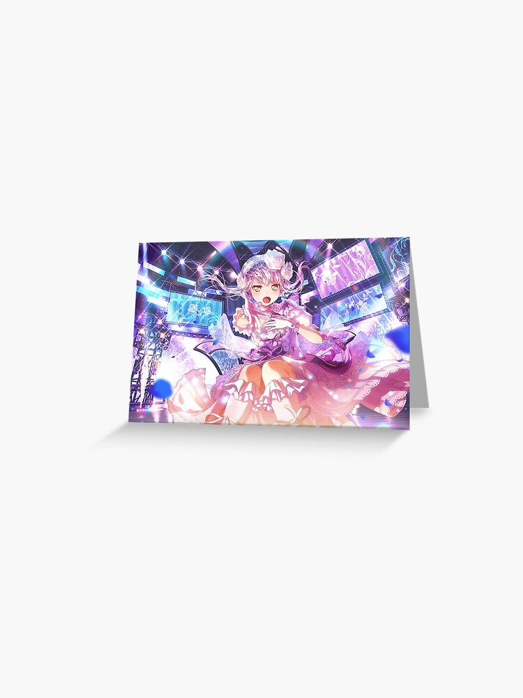 Bandori bang dream kasumi toyama yukina  Greeting Card for Sale