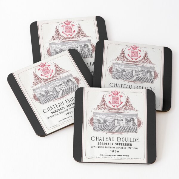 Item preview, 1959 Chateau Bouilde Bordeaux (color) designed and sold by Fairytale of DC.