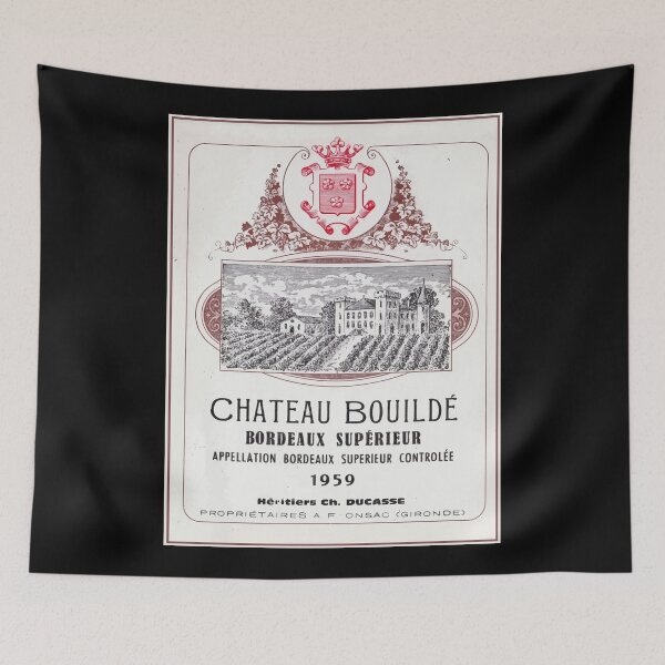 Item preview, 1959 Chateau Bouilde Bordeaux (color) designed and sold by Fairytale of DC.