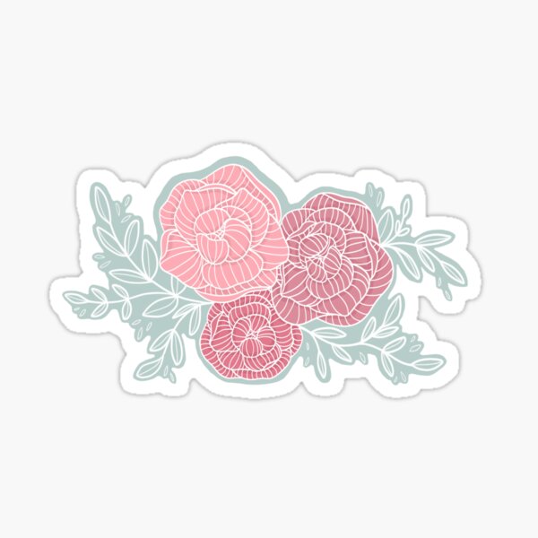 Item preview, Vintage Pink Flowers  designed and sold by AlliSheena.