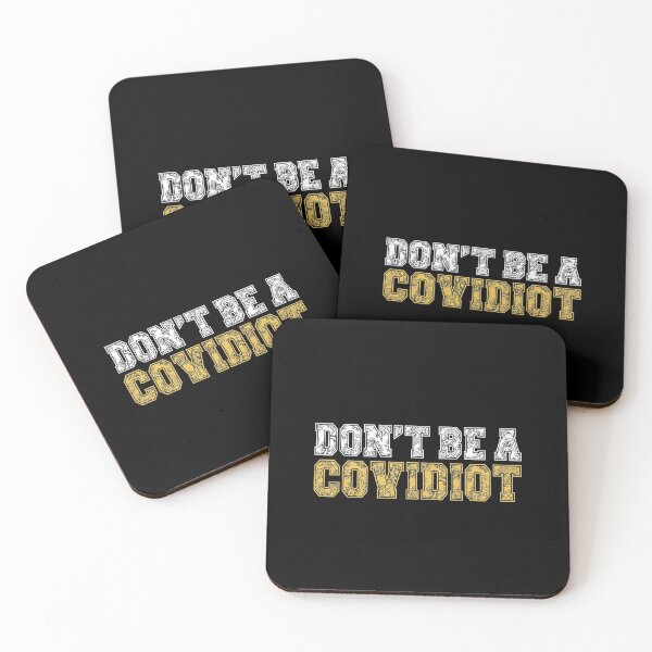 Item preview, dont be a covidiot designed and sold by NovaTees.