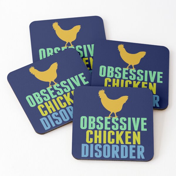 Item preview, Cute Obsessive Chicken Disorder designed and sold by Epic Love Designs.