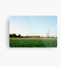 Some factories in the distance Metal Print
