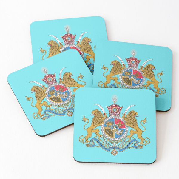 Item preview, Persian Imperial Coat of Arm designed and sold by Nostalgic Art.
