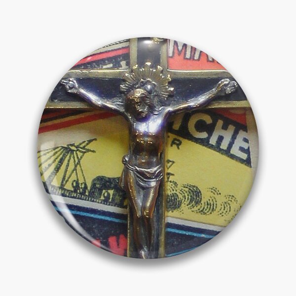 Item preview, Antique Nun's Crucifix Vintage Matchbox Labels designed and sold by Duncan-Mac.