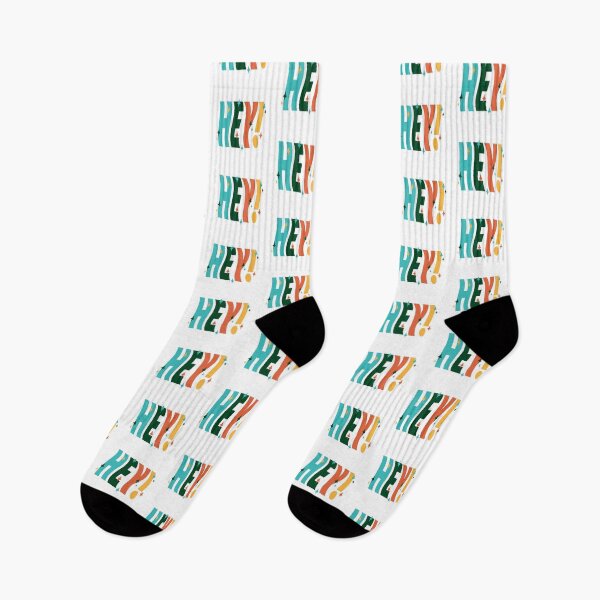 Item preview, Hey! (white) designed and sold by Design Minds Boutique.