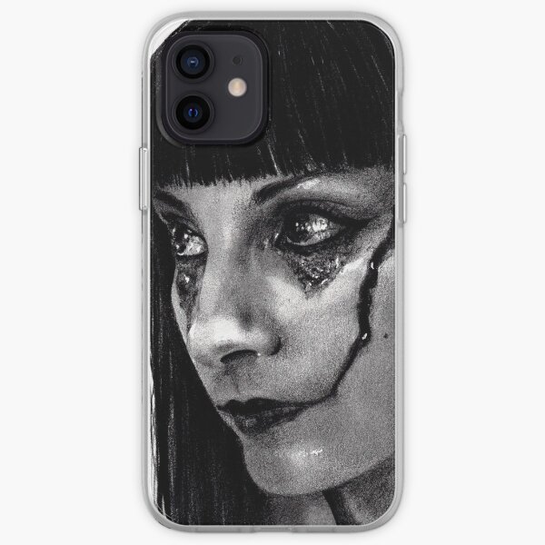 dibujo de Najwa Nimri Funda blanda para iPhone