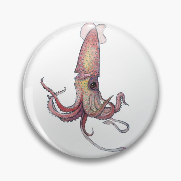 Item preview, Cute Strawberry Squid Art  designed and sold by Actinops.