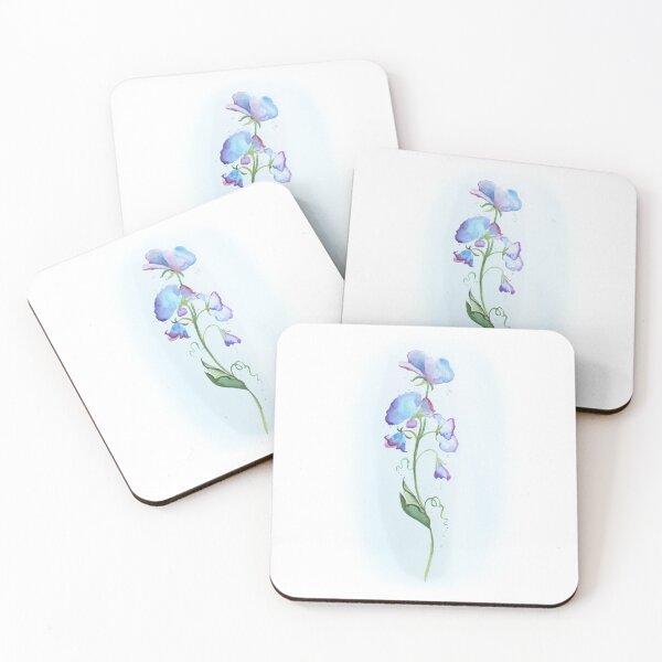 Item preview, Sweet Pea Watercolour designed and sold by Inky Paige.