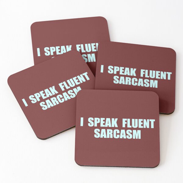 Item preview, Sarcasm Gifts - I Speak Fluent Sarcasm Funny Gift Ideas for Sarcastic Men & Women and the Smart Ass in Your Life designed and sold by merkraht.