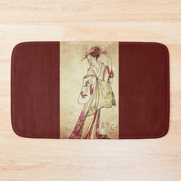 Item preview, Geisha - Ukiyo-e print style designed and sold by Anna R. Carrino.