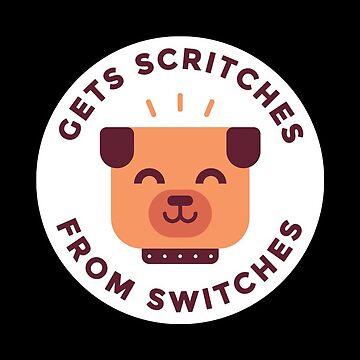 Artwork thumbnail, Gets scritches from switches by penandkink