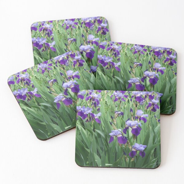 Item preview, Purple Iris Garden  designed and sold by Manitarka.