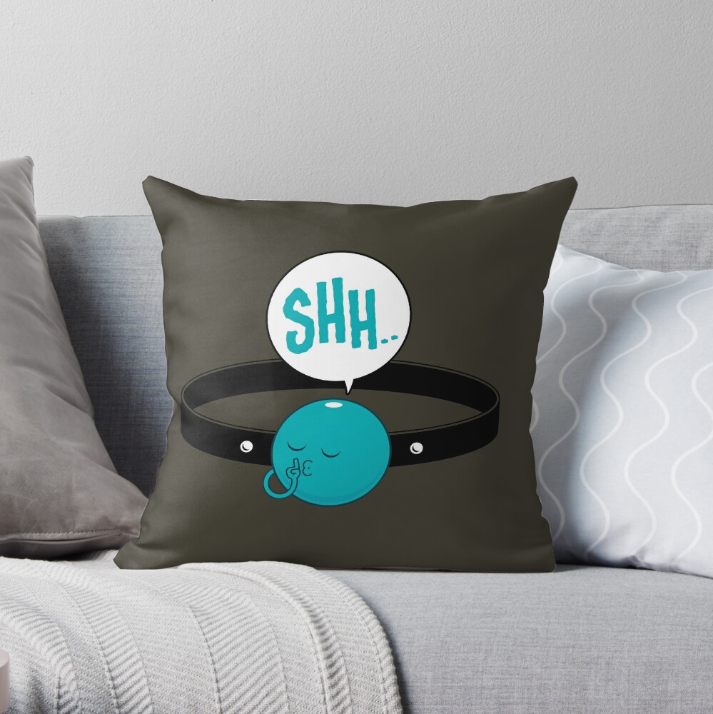 Item preview, Throw Pillow designed and sold by penandkink.