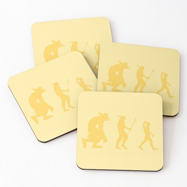 Item preview, Yellow Evolution of Elves (Yellow) designed and sold by animinimal.