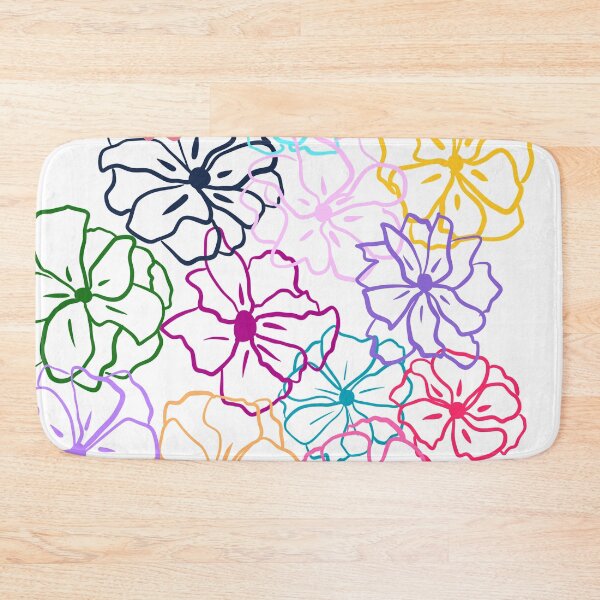 Item preview, squiggle flowers designed and sold by AnnieGarbs.