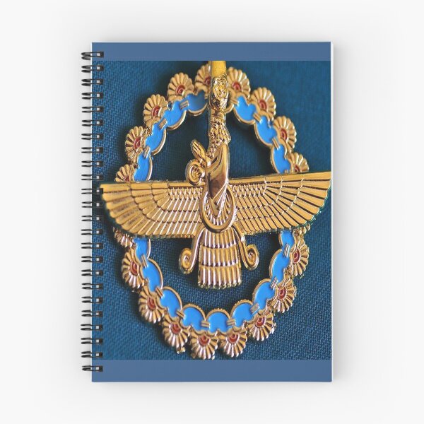 Item preview, Persian Farvahar, Symbol designed and sold by Nostalgic Art.