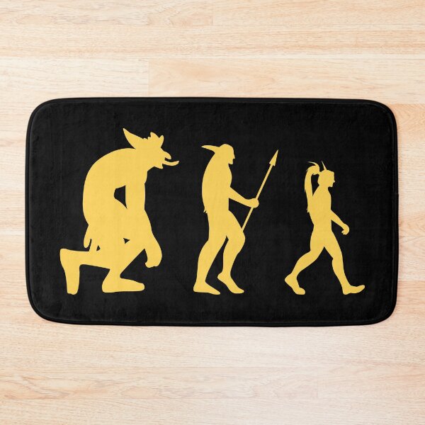 Item preview, Yellow Evolution of Elves (black) designed and sold by animinimal.