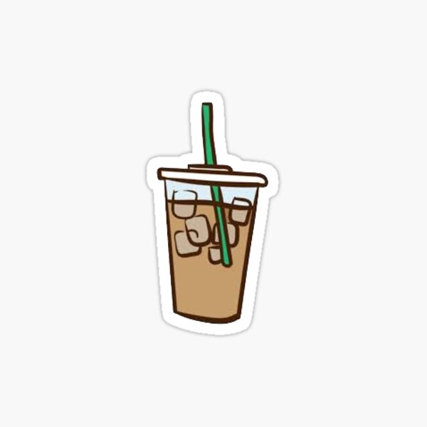 Item preview, iced coffee designed and sold by sophmichaelson.