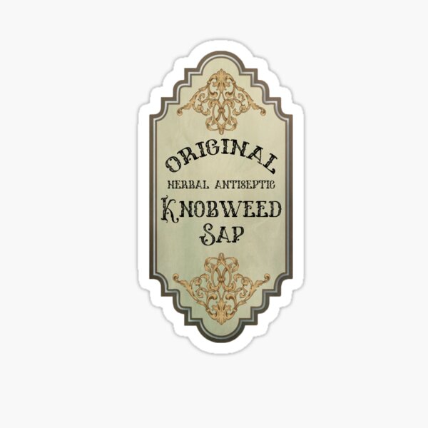 Item preview, Knobweed Sap Apothecary Label designed and sold by ModernMerida.