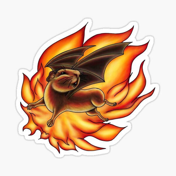 Infernal Guinea Pig Sticker