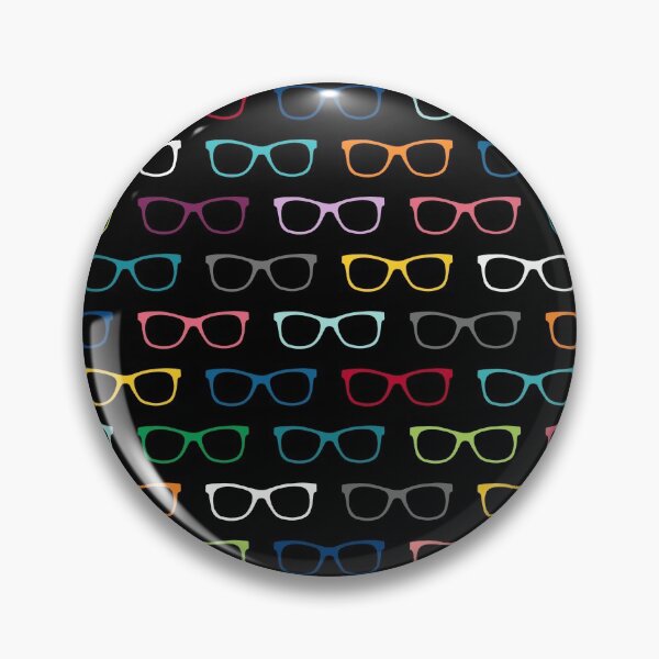 Item preview, Colorful Hipster Eyeglasses Pattern designed and sold by whimseydesigns.