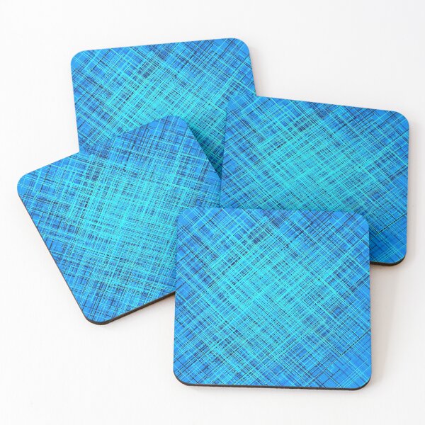 Item preview, Blue-Themed Pattern with Random Lines designed and sold by Lyle Hatch.
