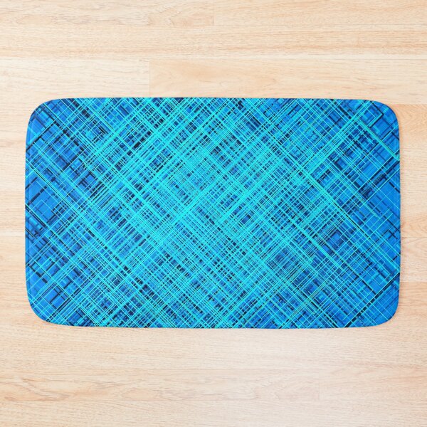 Item preview, Blue-Themed Pattern with Random Lines designed and sold by Lyle Hatch.