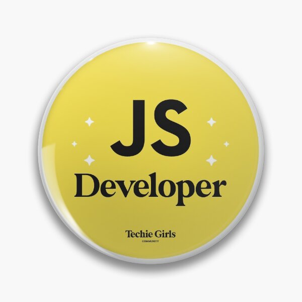 Item preview, JavaScript Developer Sticker designed and sold by techiegirls.