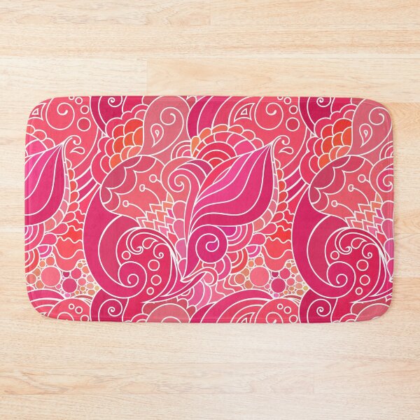 Item preview, Pink Candy - Modern Hippie Oriental Pattern with Paisley Motives designed and sold by Veronika Bychkova.