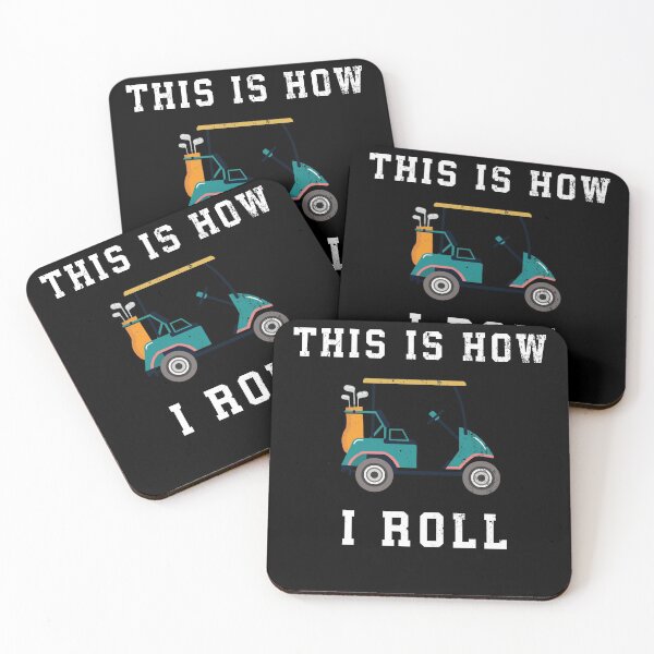 Item preview,  This is How I Roll Golf | Funny Golfing Cart  designed and sold by fourstripes.