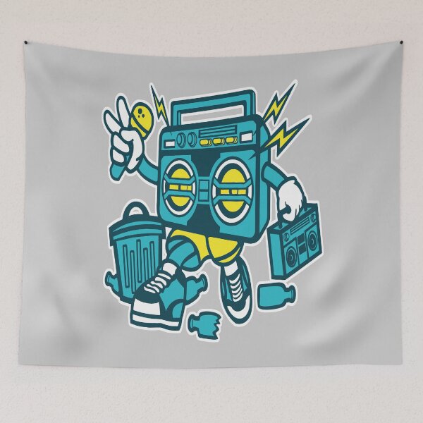 Item preview, Boombox designed and sold by cartoonbug.